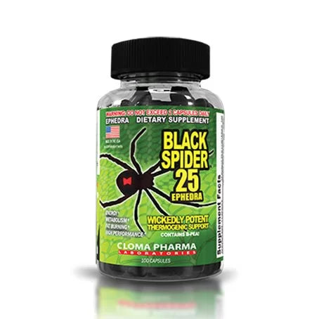 CLOMA PHARMA BLACK SPIDER 100 CAPS