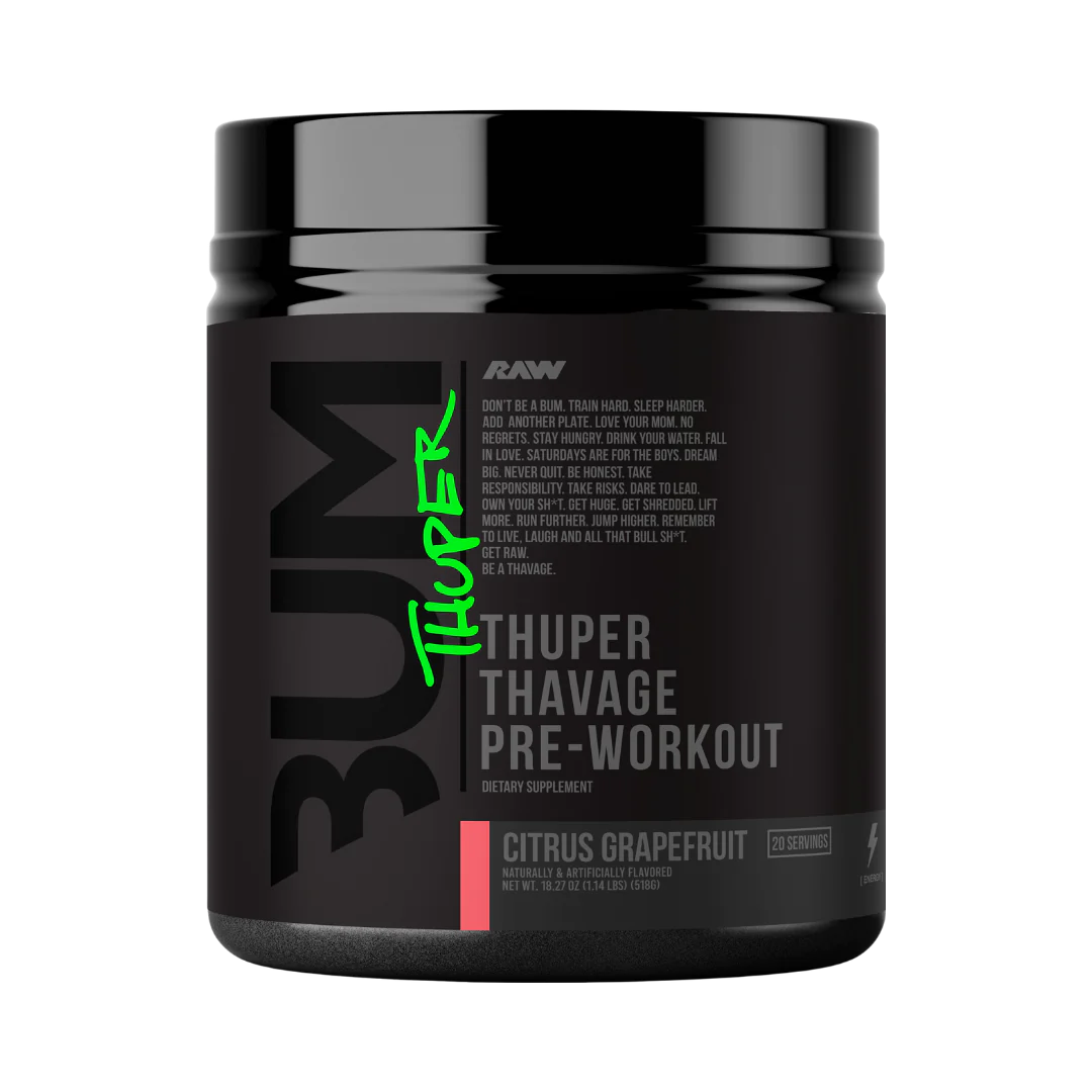 RAW CBUM THUPER THAVAGE / 20 SERVICIOS