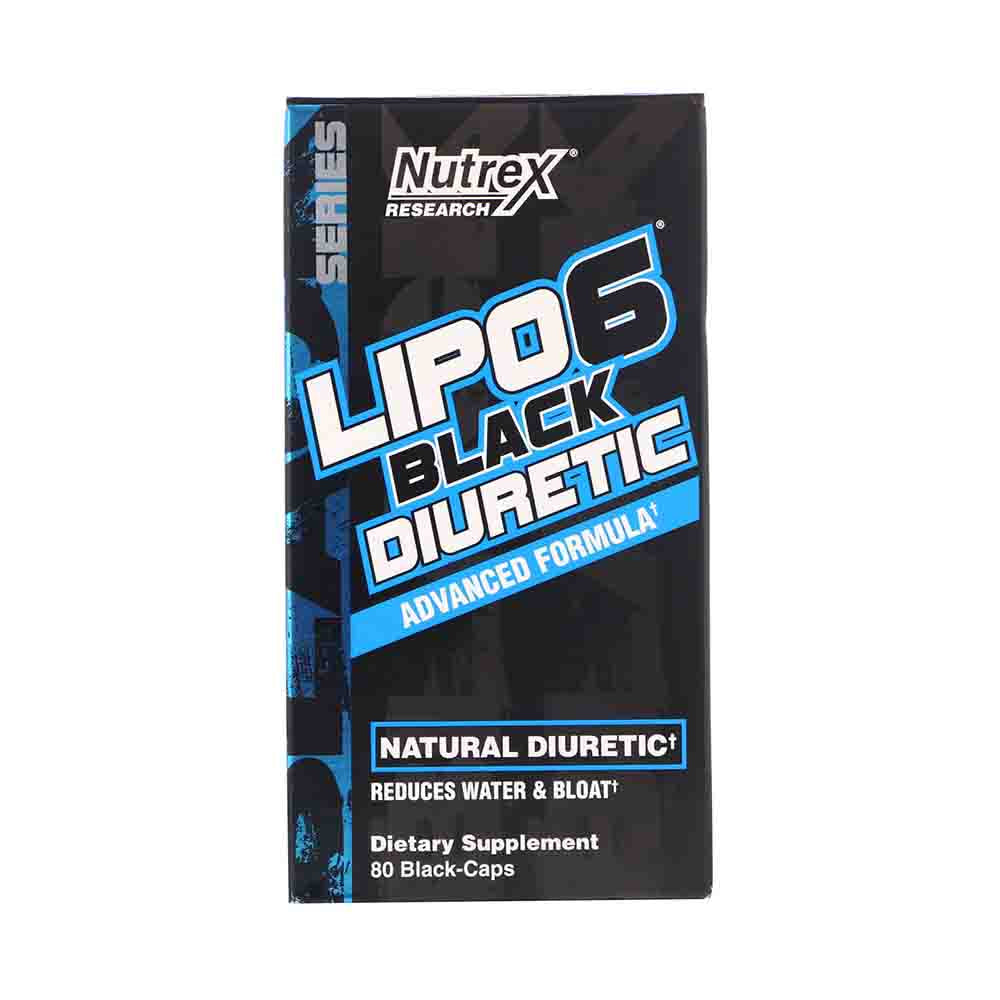 NUTREX LIPO 6 BLACK DIURETIC 80 CAPS