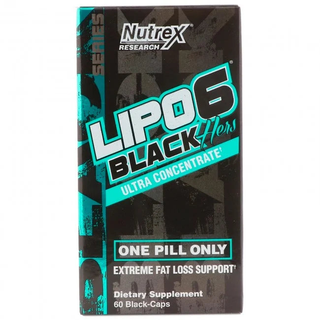 NUTREX LIPO 6 BLACK HERS 60 CAPS