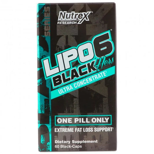 NUTREX LIPO 6 BLACK HERS 60 CAPS