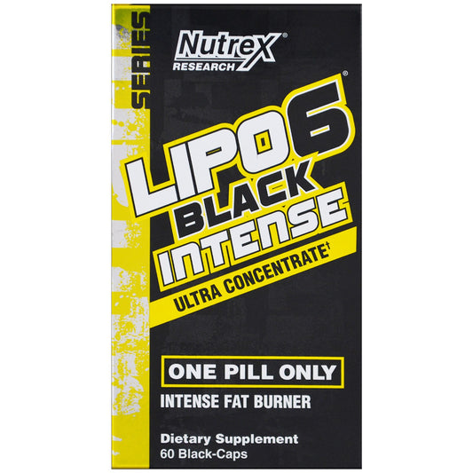 NUTREX LIPO 6 BLACK INTENSE 60 CAPS