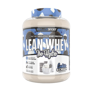 MUSCLESPORT LEAN WHEY ISO HYDRO GOURMET PROTEIN 5LB