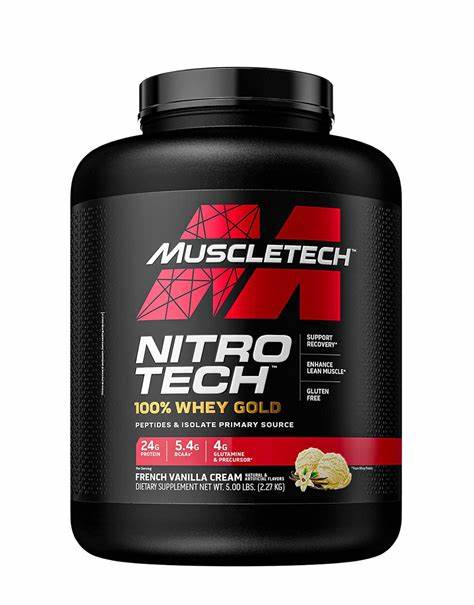 MUSCLETECH NITROTECH WHEY GOLD 5LB