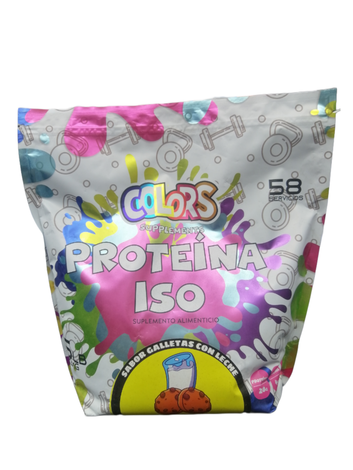 COLORS ISO PROTEIN 5LB / 58 SERVICIOS